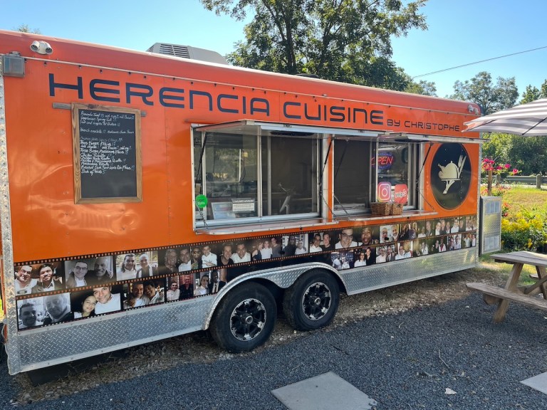 Herencia Cuisine Orange Food Truck Small 768x576