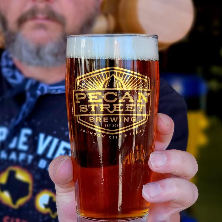 Pecan Street Beer In Hand 768x767