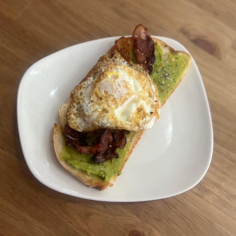 The Jittery Biscuit Avocado Toast 768x768
