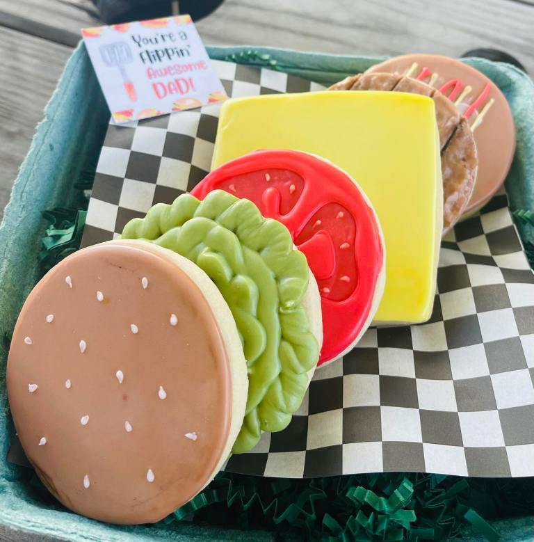 The Jittery Biscuit Iced Sugar Cookies Fathers Day 768x779